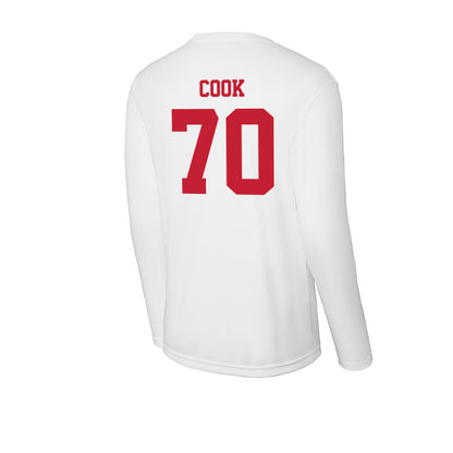 Ball State - NCAA Football : Tristan Cook - Classic Shersey Activewear Long Sleeve T-Shirt-1