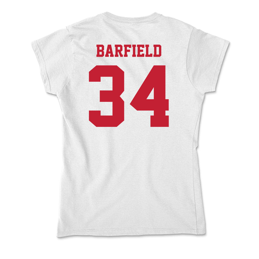 Ball State - NCAA Football : Rico Barfield - Classic Shersey Soft Style Women’s T-Shirt-1