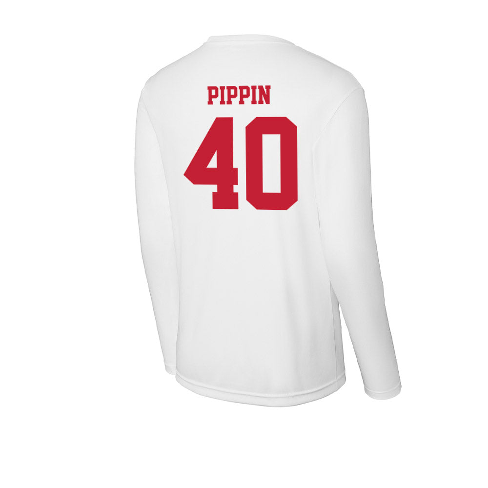 Ball State - NCAA Football : DC Pippin - Classic Shersey Activewear Long Sleeve T-Shirt-1