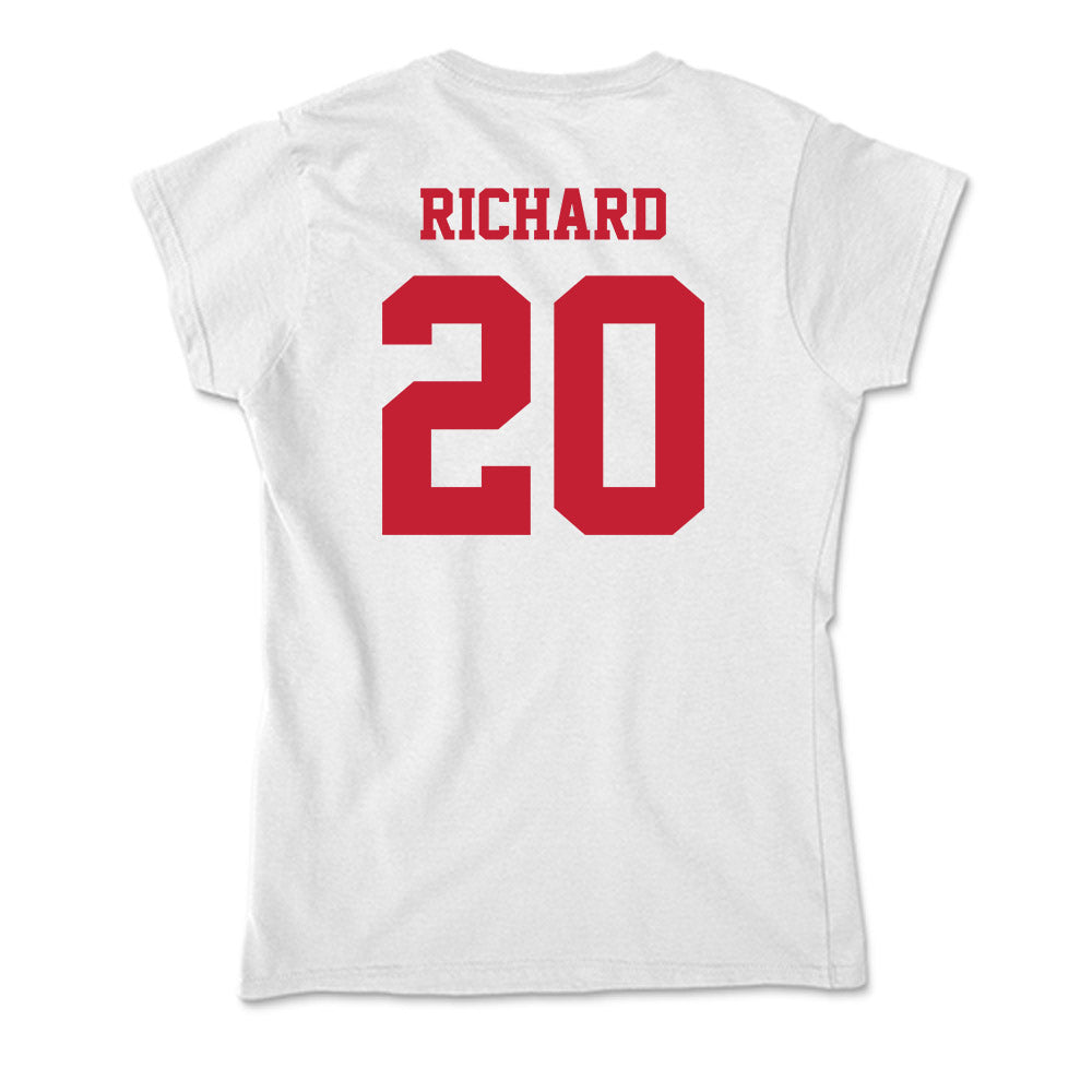 Ball State - NCAA Women's Basketball : alex richard - Classic Shersey Soft Style Women’s T-Shirt-1