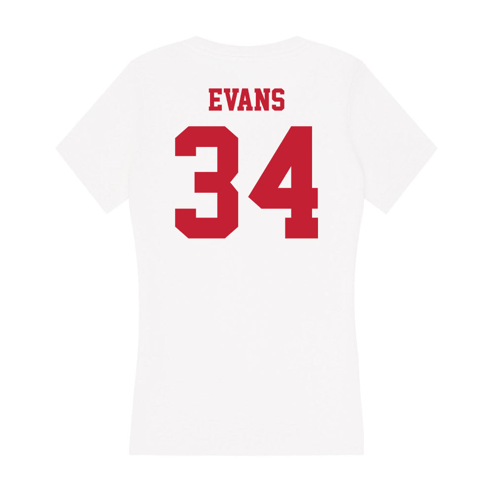 Ball State - NCAA Football : Brayden Evans - Classic Shersey Women's V-Neck T-Shirt-1