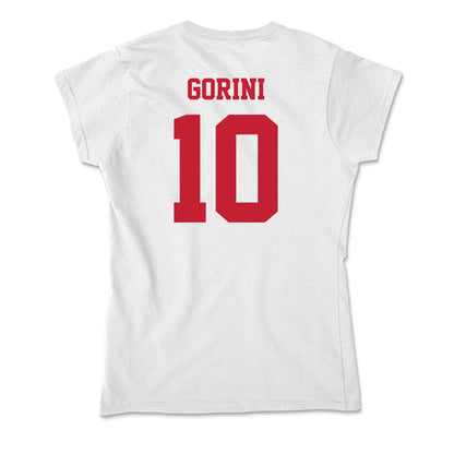 Ball State - NCAA Women's Basketball : Giorgia Gorini - Classic Shersey Soft Style Women’s T-Shirt-1