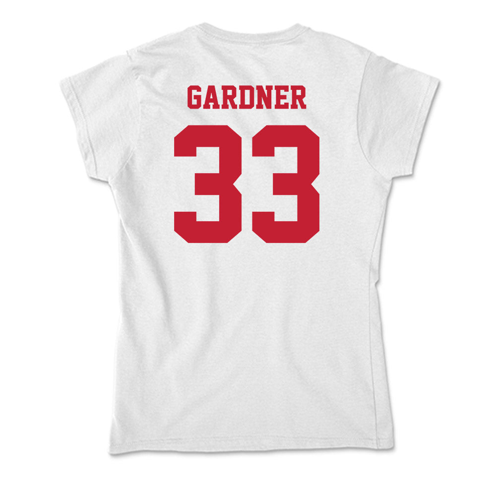 Ball State - NCAA Baseball : Patrick Gardner - Classic Shersey Soft Style Women’s T-Shirt-1