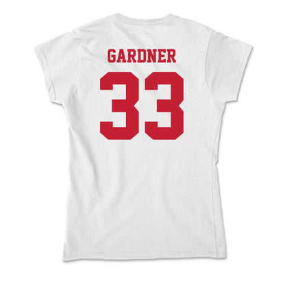 Ball State - NCAA Baseball : Patrick Gardner - Classic Shersey Soft Style Women’s T-Shirt-1