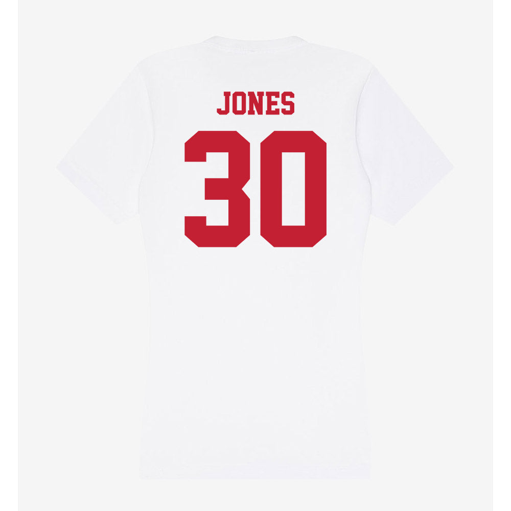 Ball State - NCAA Football : Jalon Jones - Classic Shersey Women's V-Neck T-Shirt-1