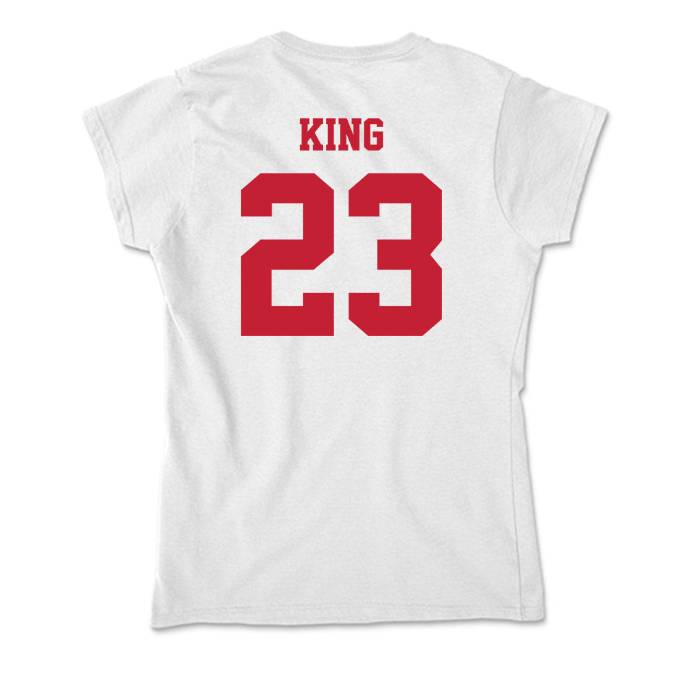  - NCAA Baseball : Houston King - Classic Shersey Soft Style Women’s T-Shirt-1