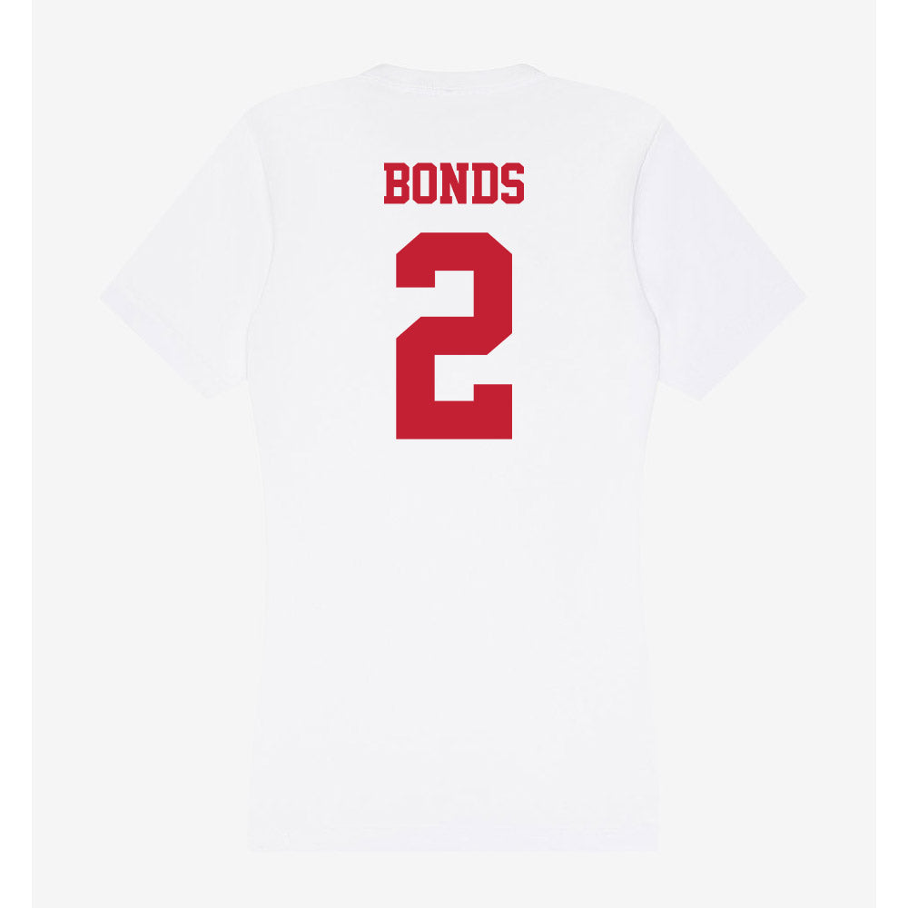 Ball State - NCAA Football : Jalen Bonds - Classic Shersey Women's V-Neck T-Shirt-1