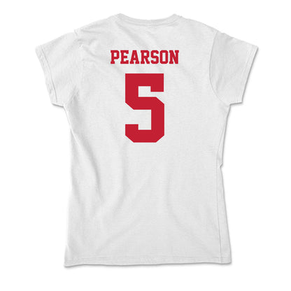 Ball State - NCAA Football : Roman Pearson - Classic Shersey Soft Style Women’s T-Shirt-1