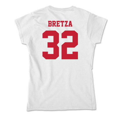 Ball State - NCAA Baseball : Zander Bretza - Classic Shersey Soft Style Women’s T-Shirt-1