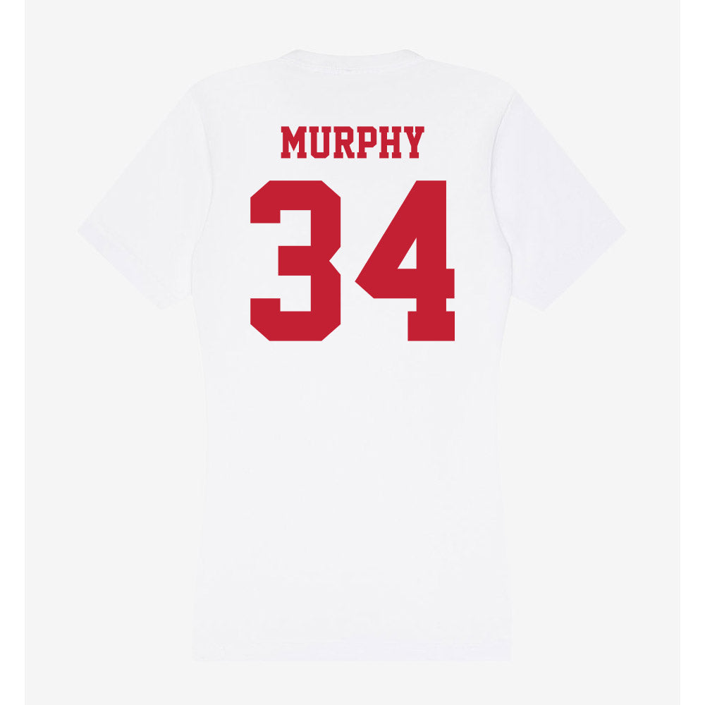 Ball State - NCAA Baseball : Trent Murphy - Classic Shersey Women's V-Neck T-Shirt-1