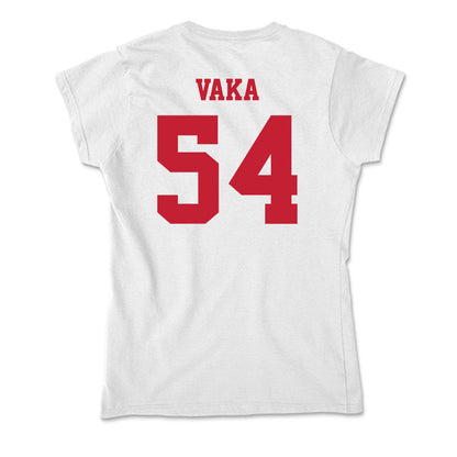 Ball State - NCAA Football : Spencer Vaka - Classic Shersey Soft Style Women’s T-Shirt-1