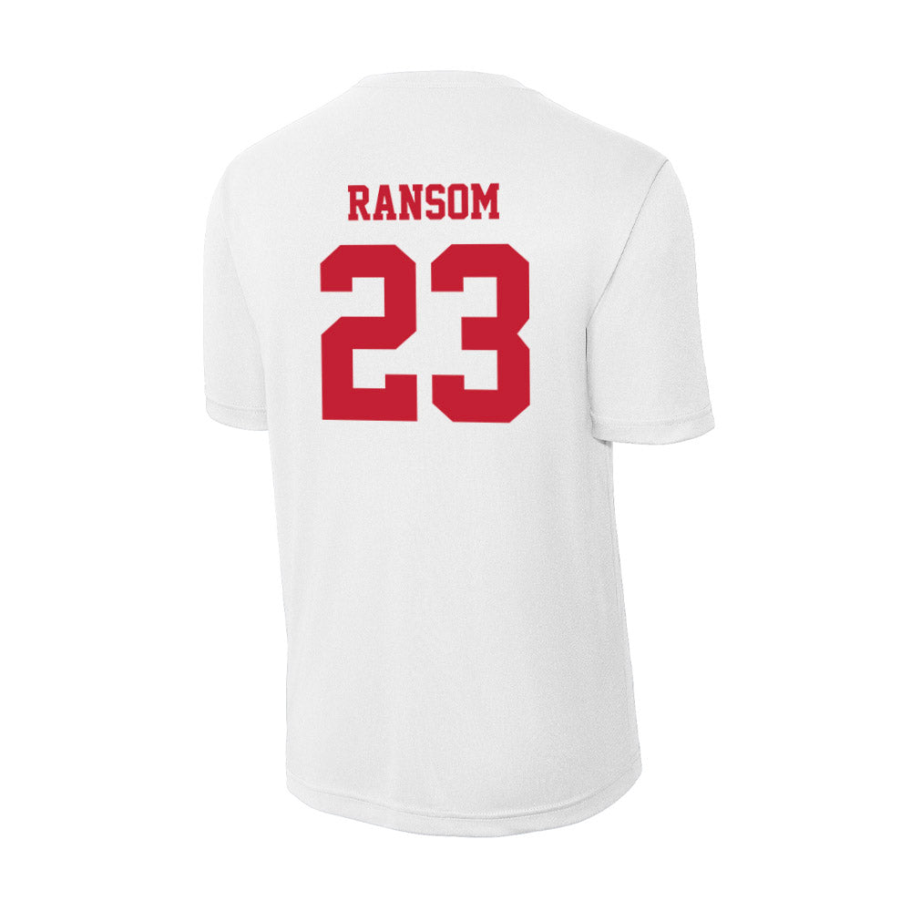 Ball State - NCAA Women's Basketball : Zuri Ransom - Classic Shersey Activewear T-Shirt-1