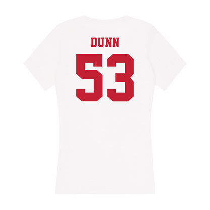 Ball State - NCAA Football : Tucker Dunn - Classic Shersey Women's V-Neck T-Shirt-1