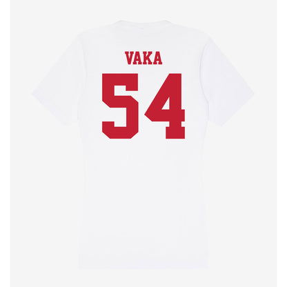 Ball State - NCAA Football : Spencer Vaka - Classic Shersey Women's V-Neck T-Shirt-1