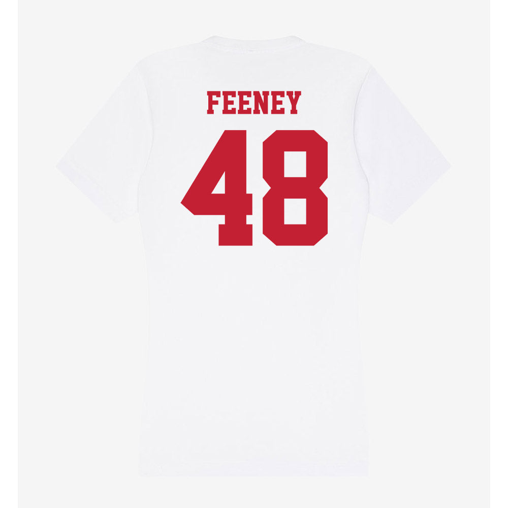 Ball State - NCAA Football : Samuel Feeney - Classic Shersey Women's V-Neck T-Shirt-1