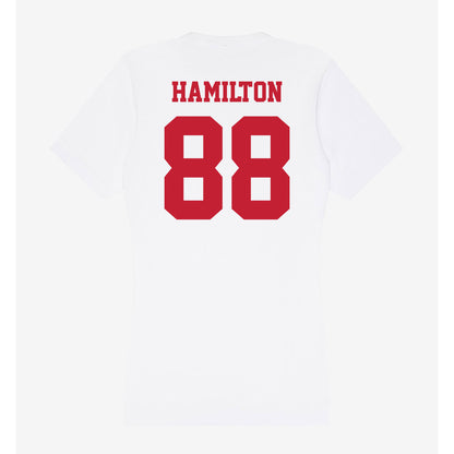 Ball State - NCAA Football : Donovan Hamilton - Classic Shersey Women's V-Neck T-Shirt-1