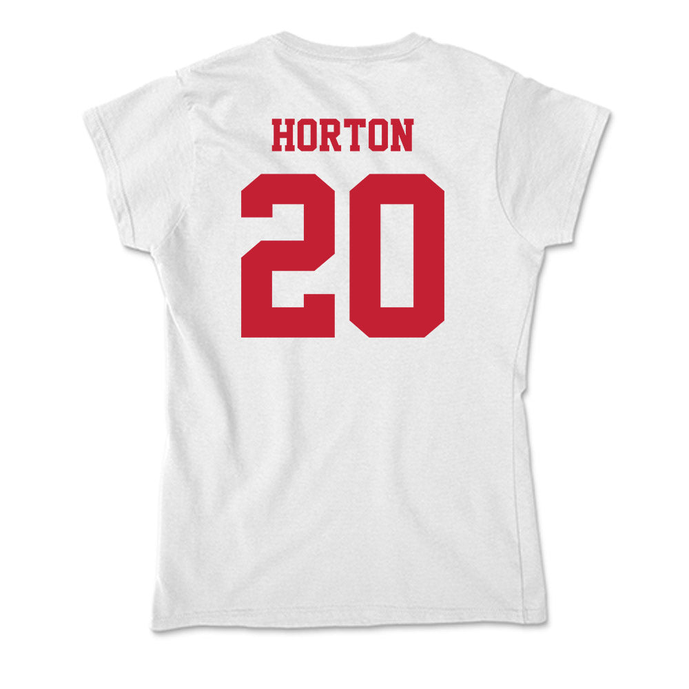 Ball State - NCAA Football : TJ Horton - Classic Shersey Soft Style Women’s T-Shirt-1