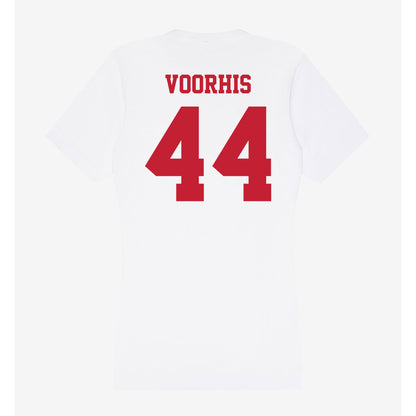 Ball State - NCAA Football : Nathan Voorhis - Classic Shersey Women's V-Neck T-Shirt-1