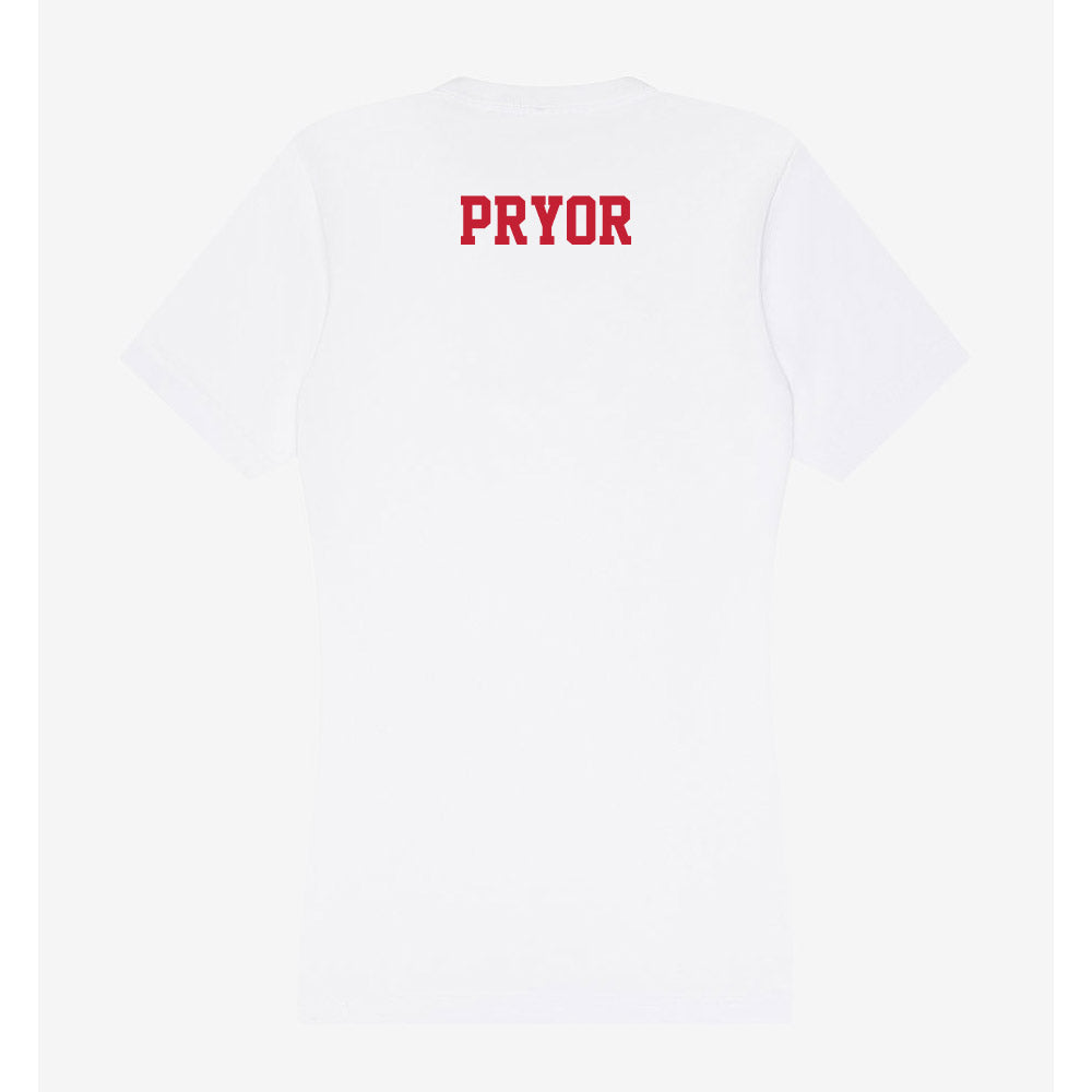 Ball State - NCAA Men's Swimming & Diving : Luke Pryor - Classic Shersey Women's V-Neck T-Shirt-1