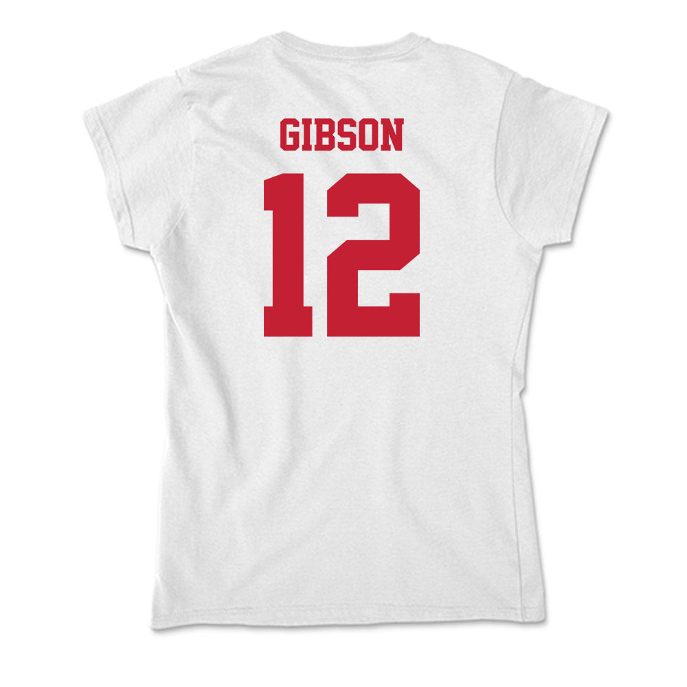  - NCAA Softball : Kaitlyn Gibson - Classic Shersey Soft Style Women’s T-Shirt-1