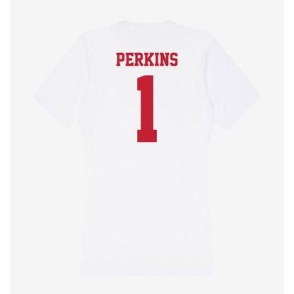 Ball State - NCAA Baseball : Maalik Perkins - Classic Shersey Women's V-Neck T-Shirt-1