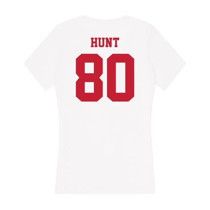 Ball State - NCAA Football : Brady Hunt - Classic Shersey Women's V-Neck T-Shirt-1