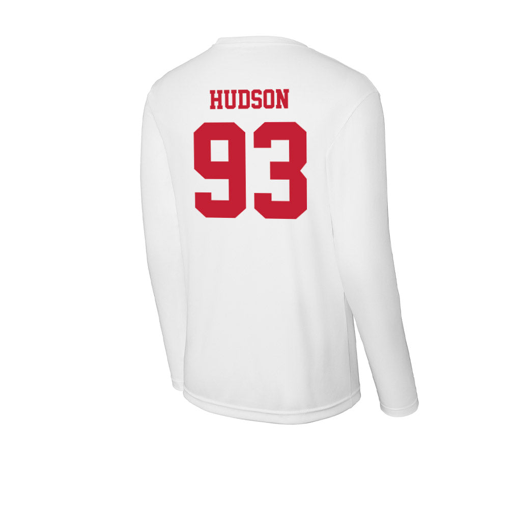 Ball State - NCAA Football : Scott Hudson - Classic Shersey Activewear Long Sleeve T-Shirt-1