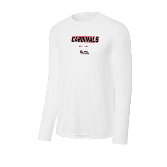 Ball State - NCAA Women's Volleyball : Kate Vinson - Classic Shersey Activewear Long Sleeve T-Shirt