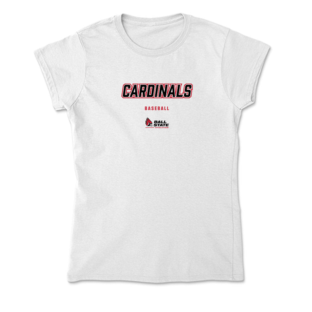 Ball State - NCAA Baseball : Zach Kwasny - Classic Shersey Soft Style Women’s T-Shirt-0