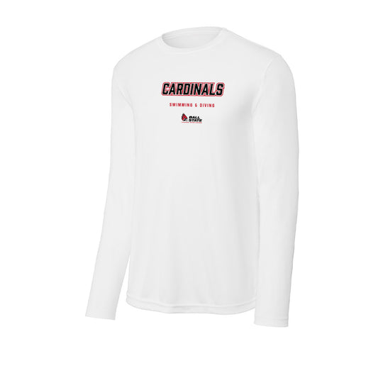 Ball State - NCAA Men's Swimming & Diving : Seth Blossom - Classic Shersey Activewear Long Sleeve T-Shirt-0