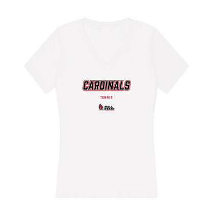 Ball State - NCAA Women's Tennis : Priyanka Rana - Classic Shersey Women's V-Neck T-Shirt-0