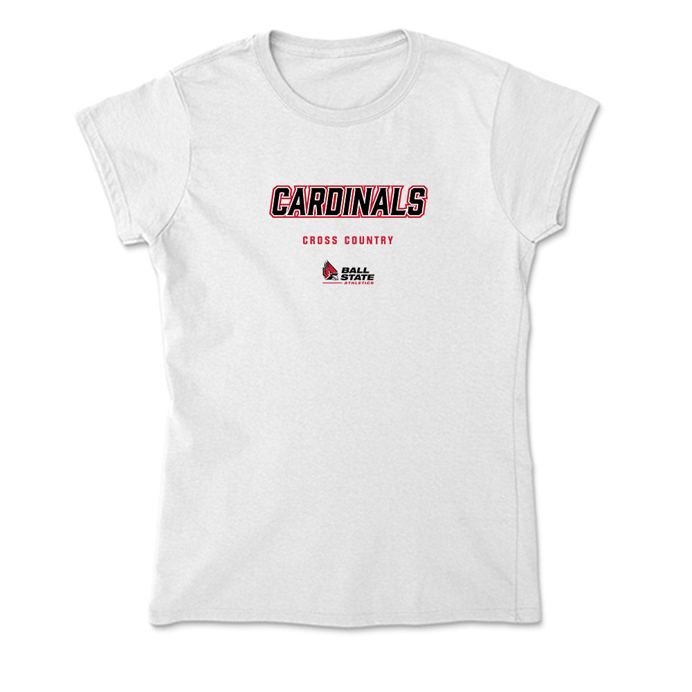 Ball State - NCAA Women's Cross Country : Emily Decker - Classic Shersey Soft Style Women’s T-Shirt-0