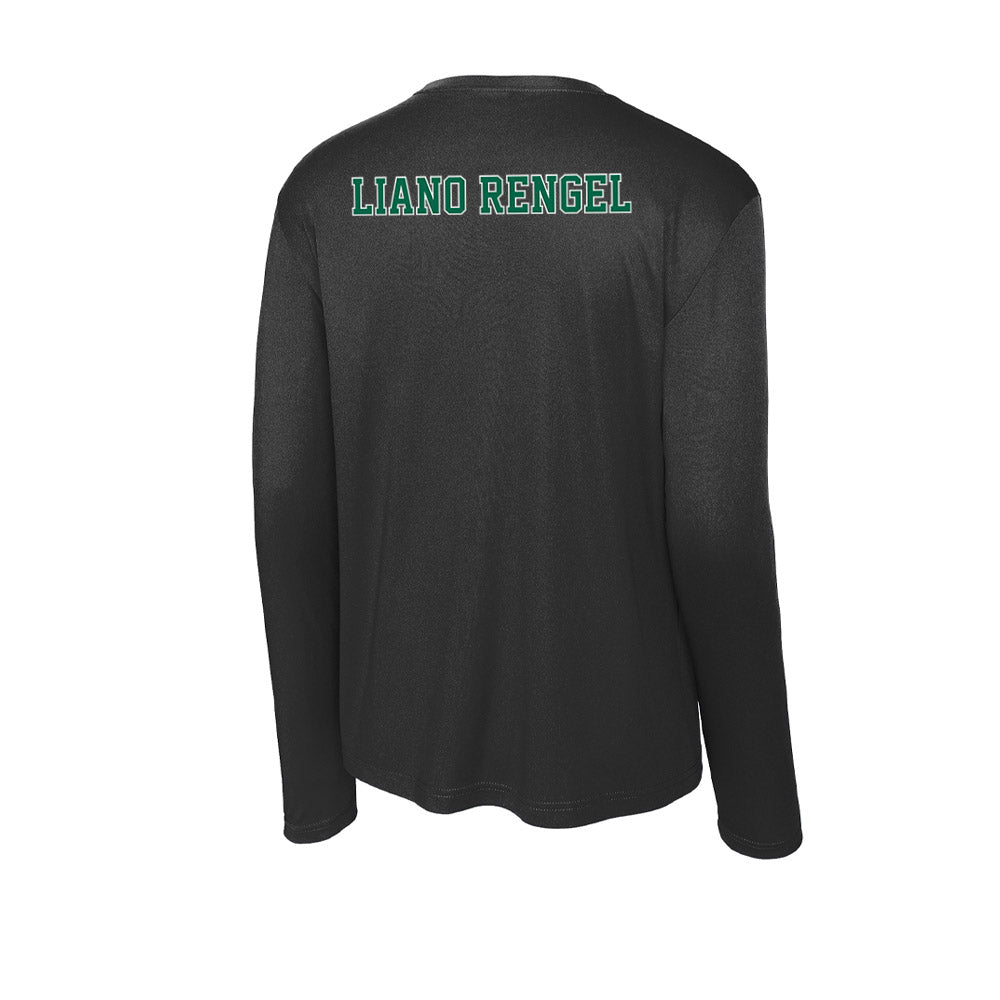 Tulane - NCAA Women's Track & Field : Elena Liano Rengel - Activewear Long Sleeve T-Shirt-1