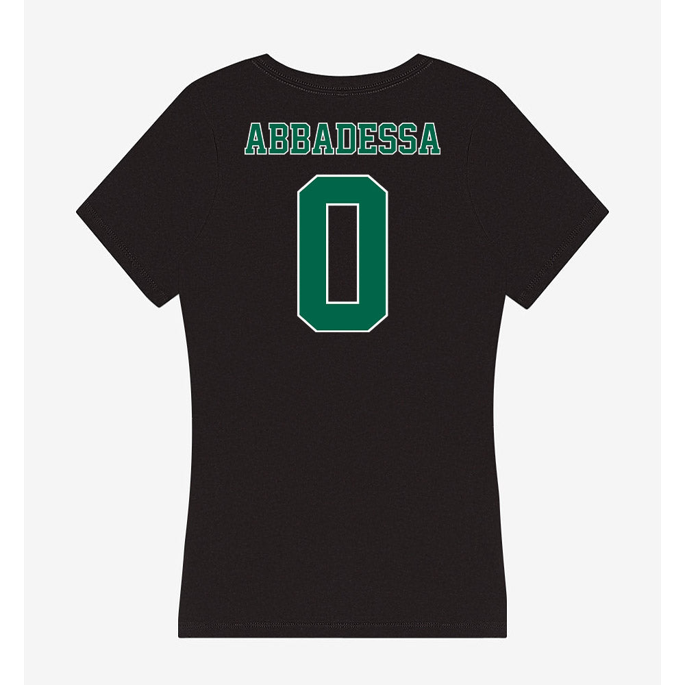 Tulane - NCAA Baseball : Jude Abbadessa - Women's V-Neck T-Shirt-1