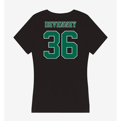 Tulane - NCAA Baseball : Michael Devenney - Women's V-Neck T-Shirt-1