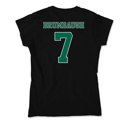 Tulane - NCAA Men's Basketball : Rowan Brumbaugh - Soft Style Women’s T-Shirt-1
