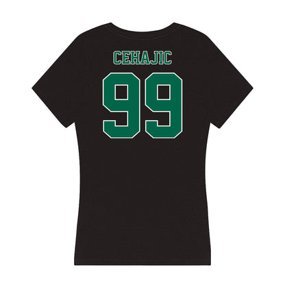 Tulane - NCAA Baseball : Trey Cehajic - Women's V-Neck T-Shirt-1