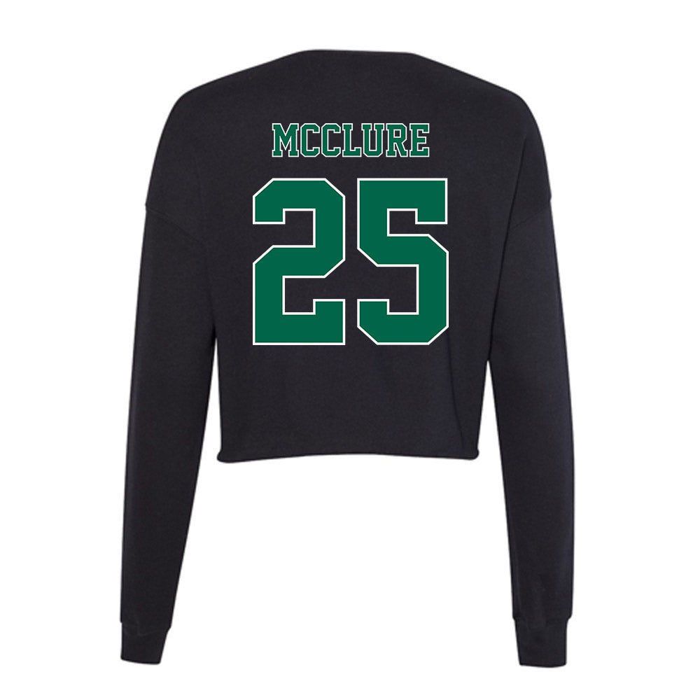 Tulane - NCAA Football : Jamauri McClure - Women's Cropped Crew Fleece-1