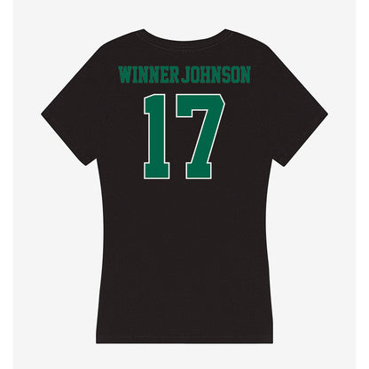Tulane - NCAA Football : Dallas Winner-Johnson - Women's V-Neck T-Shirt-1