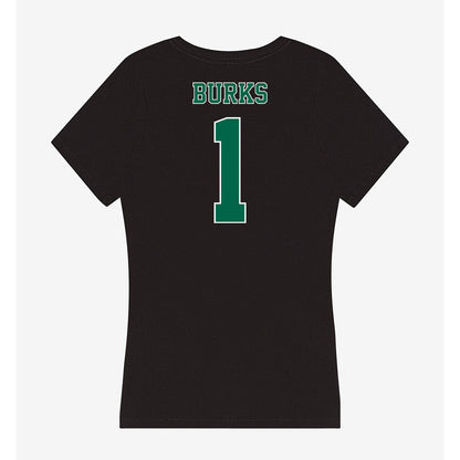 Tulane - NCAA Women's Volleyball : Avery Burks - Women's V-Neck T-Shirt-1