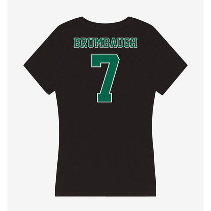Tulane - NCAA Men's Basketball : Rowan Brumbaugh - Women's V-Neck T-Shirt-1