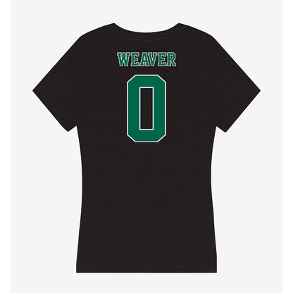 Tulane - NCAA Women's Basketball : Jordyn Weaver - Women's V-Neck T-Shirt-1