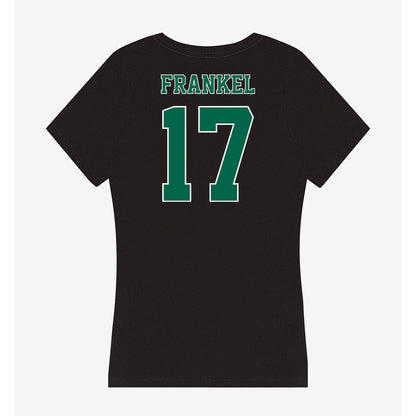 Tulane - NCAA Baseball : Jack Frankel - Women's V-Neck T-Shirt-1