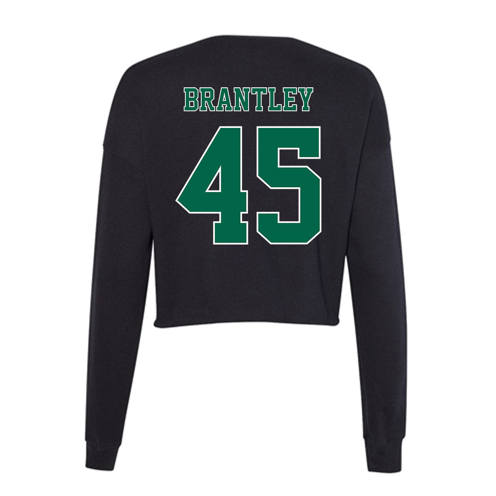 Tulane - NCAA Football : Joshua Brantley - Women's Cropped Crew Fleece-1