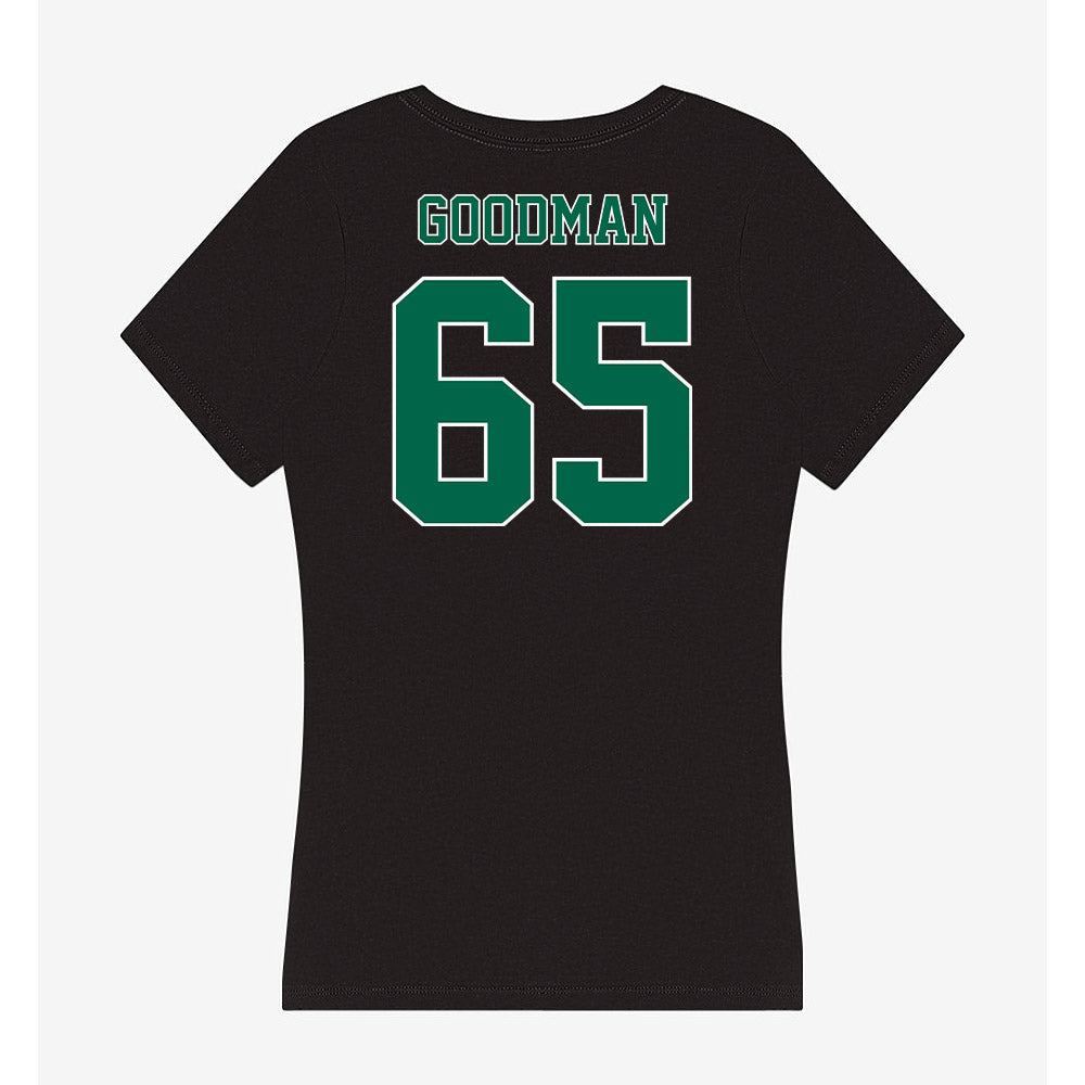 Tulane - NCAA Football : Andrew Goodman - Women's V-Neck T-Shirt-1