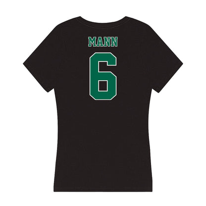 Tulane - NCAA Beach Volleyball : Lauren Mann - Women's V-Neck T-Shirt-1