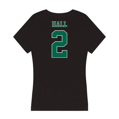 Tulane - NCAA Beach Volleyball : Sara Hall - Women's V-Neck T-Shirt-1