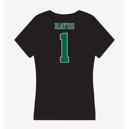 Tulane - NCAA Football : Omari Hayes - Women's V-Neck T-Shirt-1