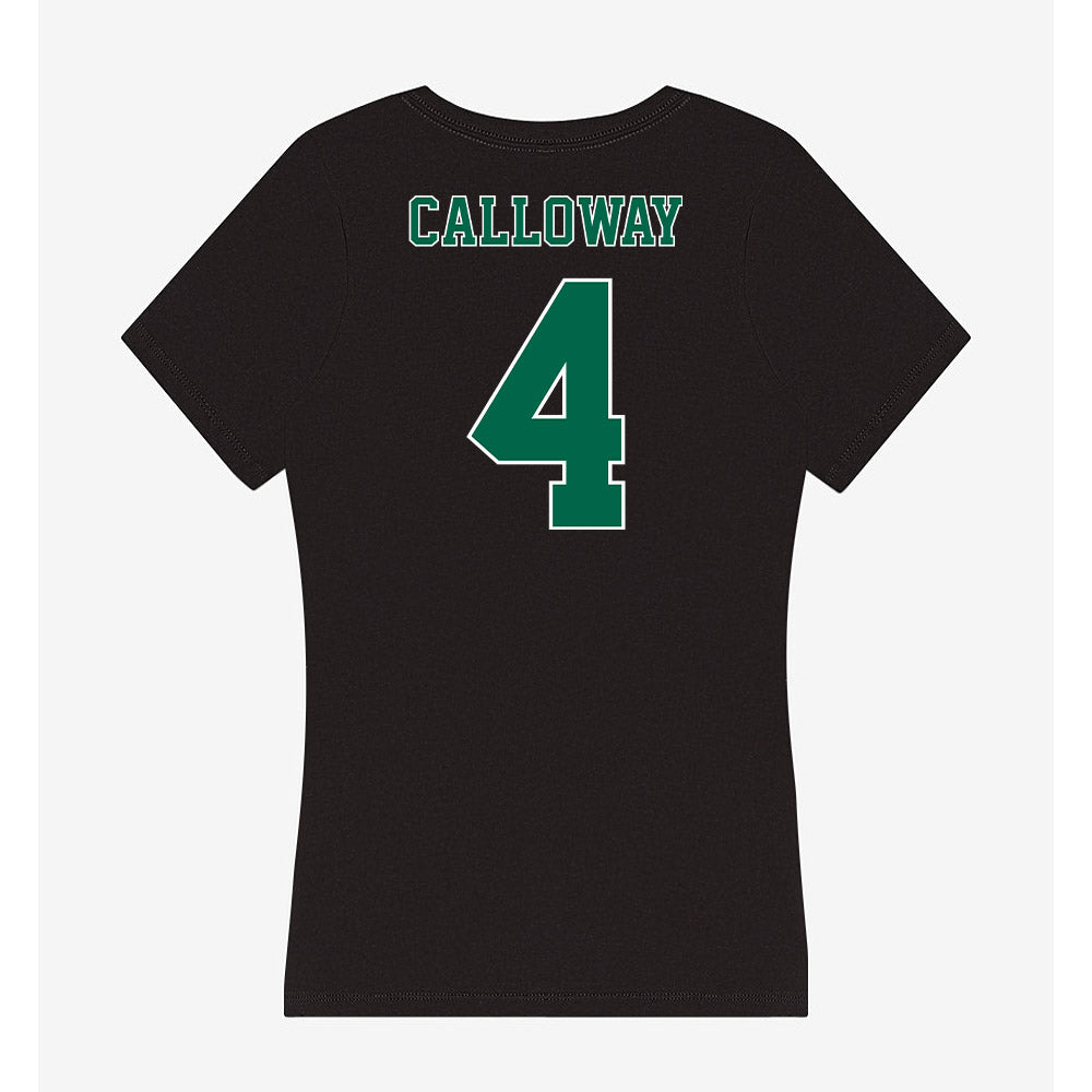 Tulane - NCAA Football : Jimmy Calloway - Women's V-Neck T-Shirt-1