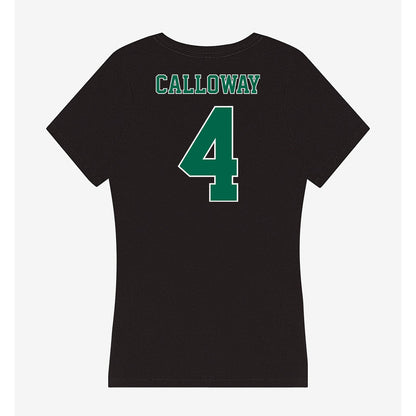 Tulane - NCAA Football : Jimmy Calloway - Women's V-Neck T-Shirt-1